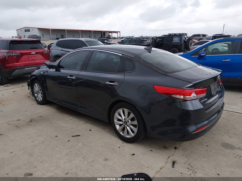 Vin: 5xxgu4l32jg197804, lot: 45304907, kia optima ex 20183
