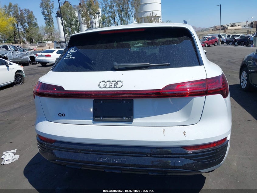 2024 Audi Q8 E-Tron Premium Quattro VIN: WA14AAGE9RB020829 Lot: 44807662