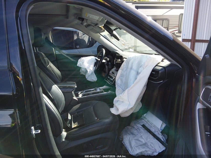 2021 Ford Explorer 2.3 Xlt black Lot 111044807687 Vin 1FMSK8DH1MGC44461