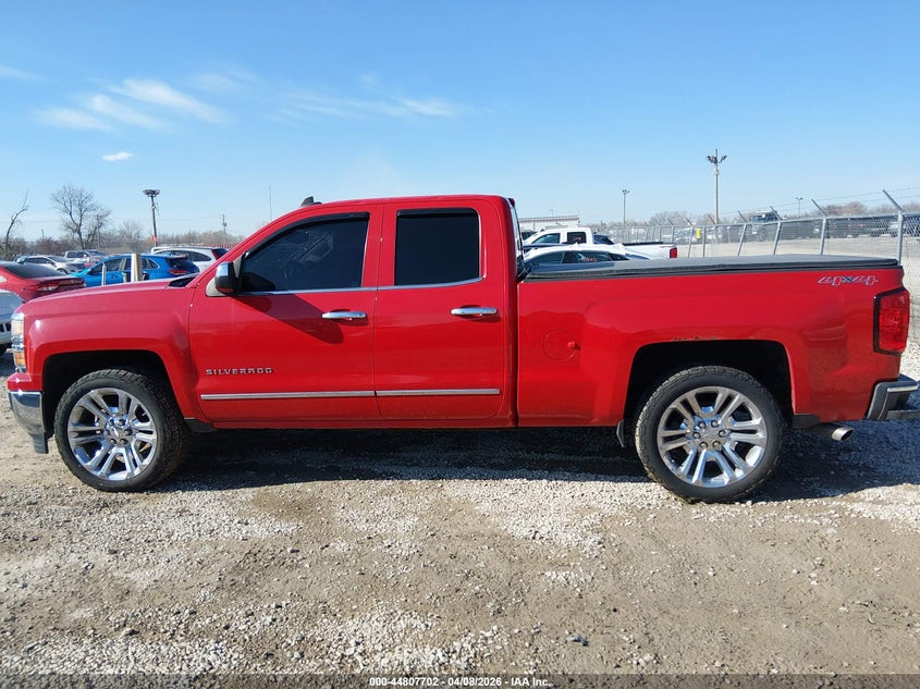 2015 Chevrolet Silverado 5.3 1500 1Lz red Lot 111044807702 Vin 1GCVKSEC3FZ370068
