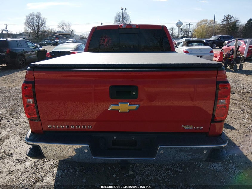 2015 Chevrolet Silverado 5.3 1500 1Lz red Lot 111044807702 Vin 1GCVKSEC3FZ370068