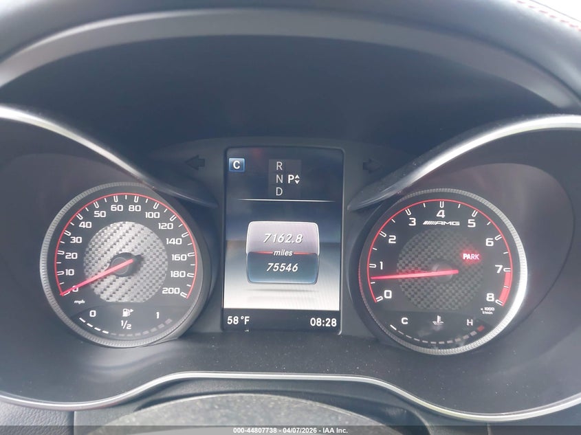 2018 MERCEDES-BENZ AMG C 63 auction photo 7