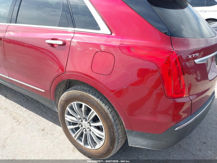 2019 Cadillac Xt5 Luxury VIN: 1GYKNCRSXKZ291017 Lot: 44807871