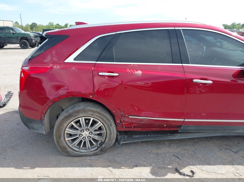 2019 Cadillac Xt5 Luxury VIN: 1GYKNCRSXKZ291017 Lot: 44807871