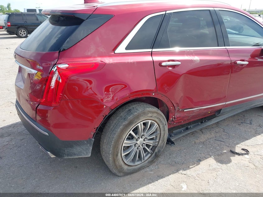 2019 Cadillac Xt5 Luxury VIN: 1GYKNCRSXKZ291017 Lot: 44807871