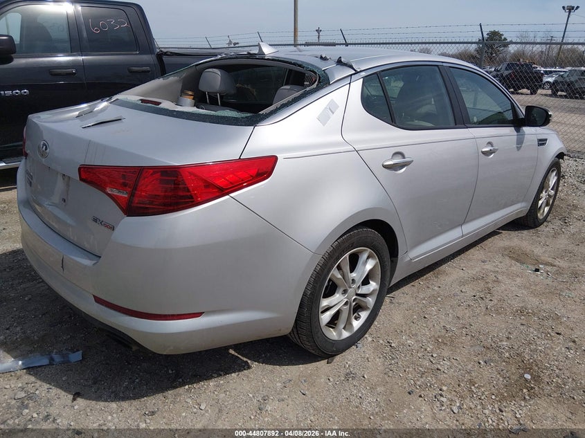 Vin: 5xxgn4a77dg255963, lot: 45305160, kia optima ex 20134