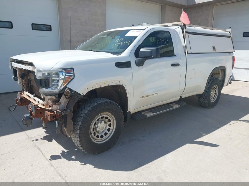 Vin: 3gtn9aef2lg172853, lot: 45305187, gmc sierra 1500 4wd  long box 20202
