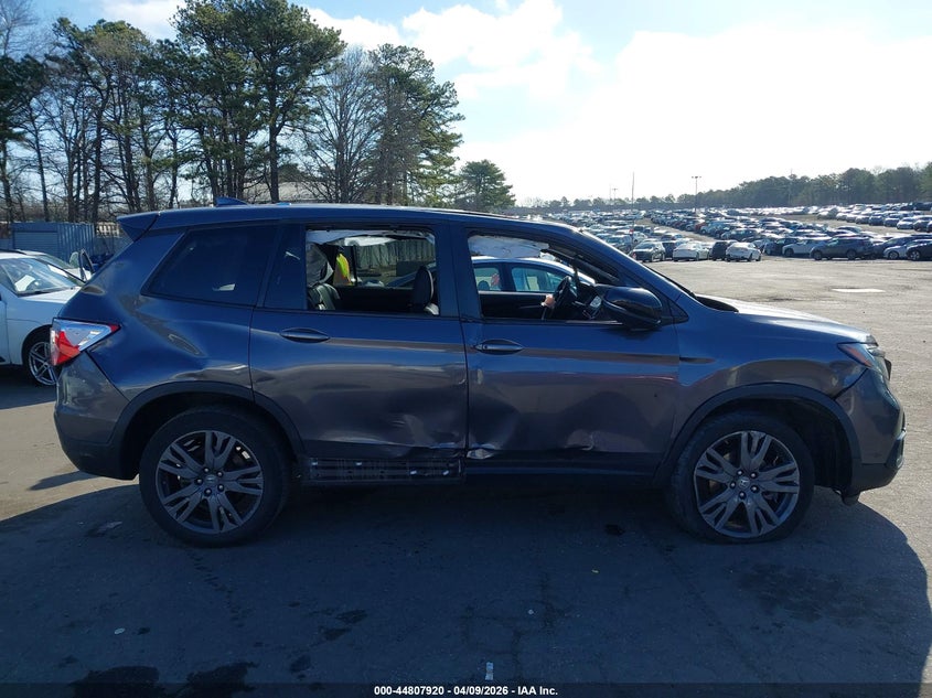 2021 Honda Passport Awd Ex-L VIN: 5FNYF8H5XMB001129 Lot: 44807920