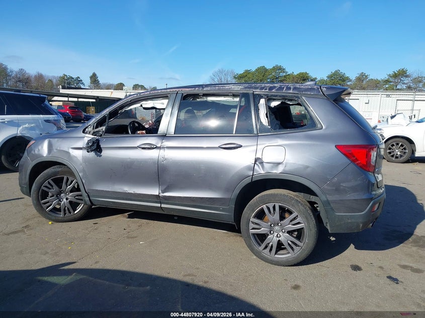 2021 Honda Passport Awd Ex-L VIN: 5FNYF8H5XMB001129 Lot: 44807920