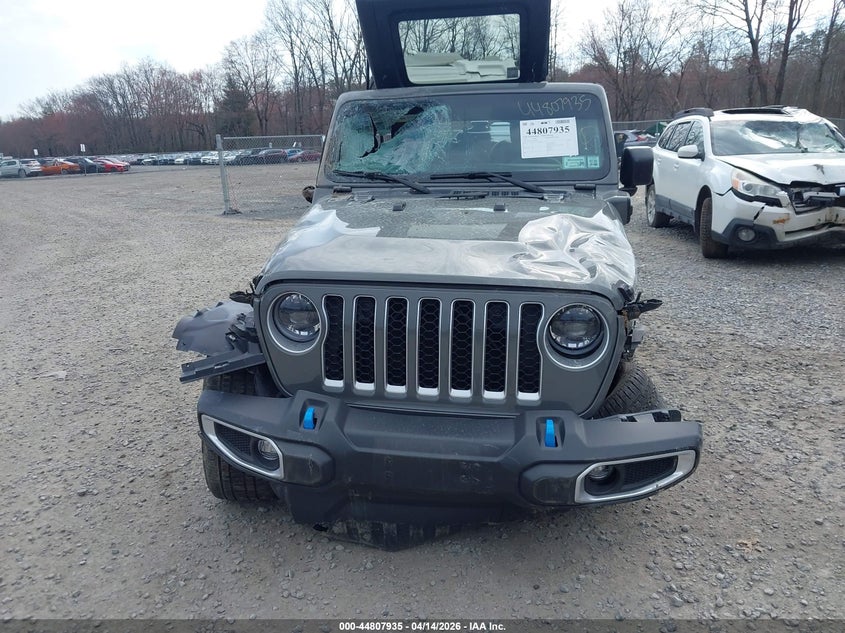 2023 Jeep Wrangler 4Xe Sahara 4X4 VIN: 1C4JJXP63PW556962 Lot: 44807935