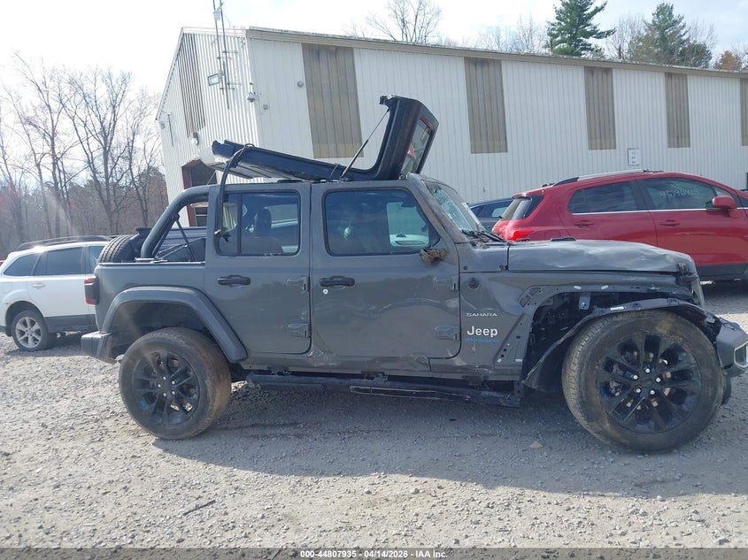 2023 Jeep Wrangler 4Xe Sahara 4X4 VIN: 1C4JJXP63PW556962 Lot: 44807935