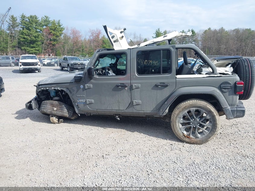 2023 Jeep Wrangler 4Xe Sahara 4X4 VIN: 1C4JJXP63PW556962 Lot: 44807935