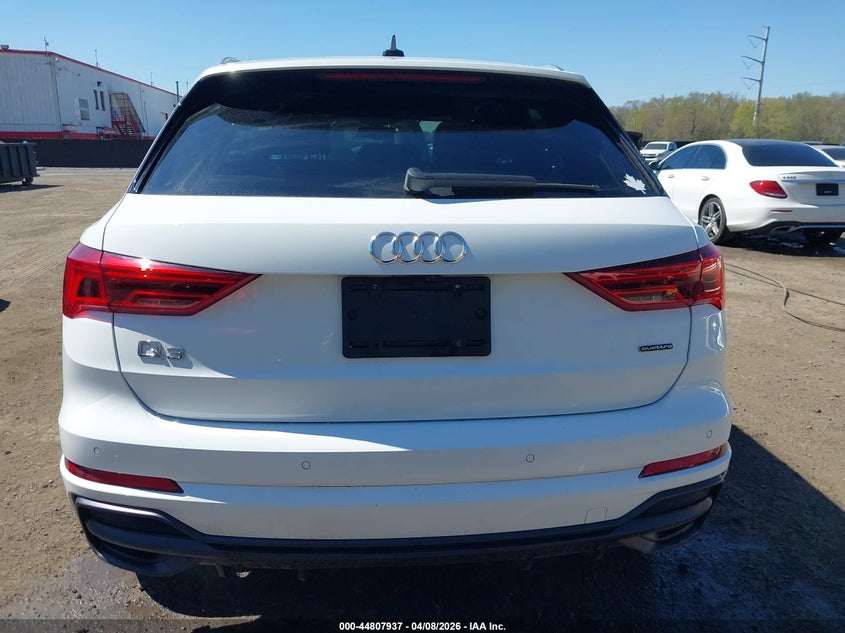 2021 Audi Q3 Premium Plus 45 Tfsi S Line Quattro Tiptronic VIN: WA1EECF34M1019137 Lot: 44807937