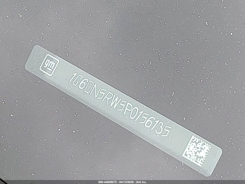 2023 Cadillac Ct5 Premium Luxury VIN: 1G6DN5RW5P0156135 Lot: 44808072