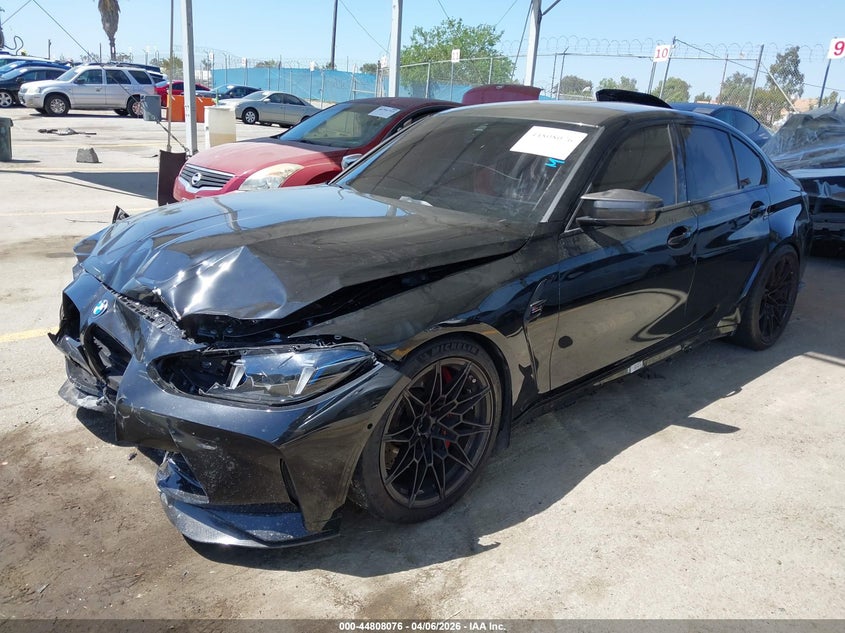 Vin: wbs33hj09sft93264, lot: 45305344, bmw m3 competition xdrive 20252