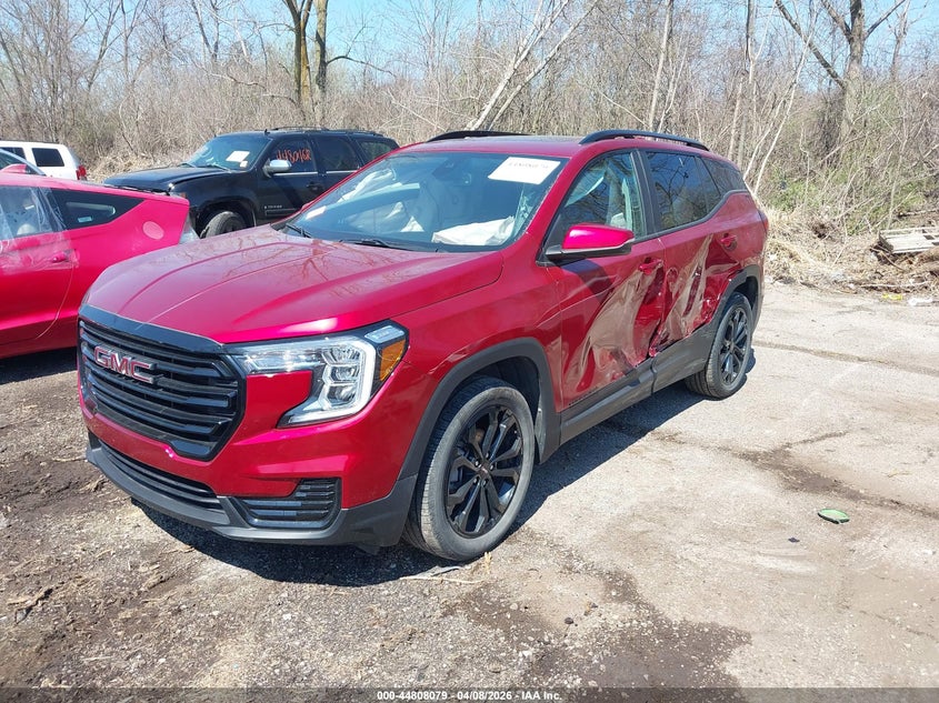 2022 Gmc Terrain 1.5 Awd Sle red Lot 111044808079 Vin 3GKALTEV0NL205852