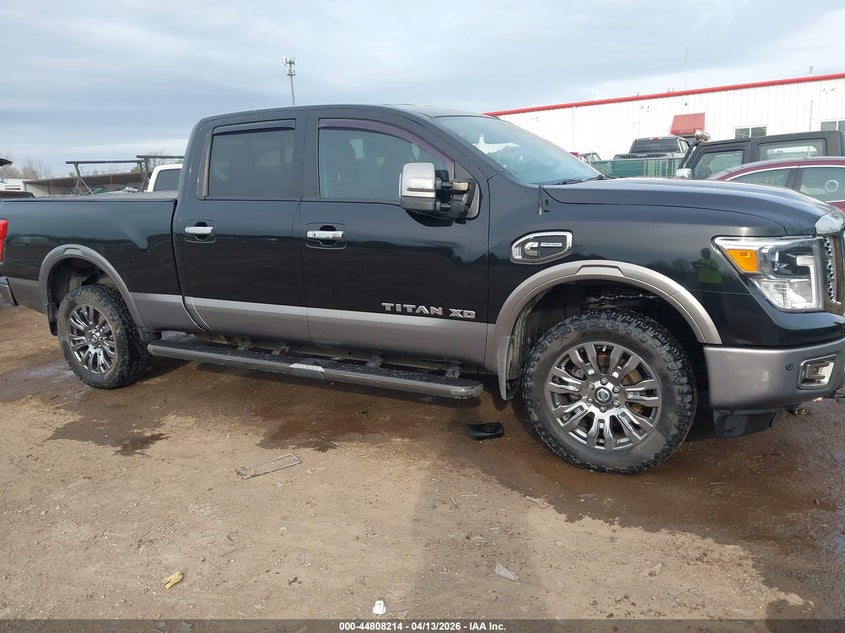 2017 Nissan Titan Xd Platinum Reserve Diesel VIN: 1N6BA1F46HN569484 Lot: 44808214
