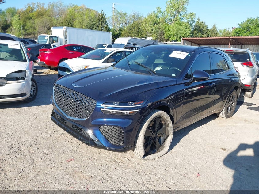 Vin: 5nmmcdtc8rh011279, lot: 45305499, genesis gv70 3.5t awd sport 20242