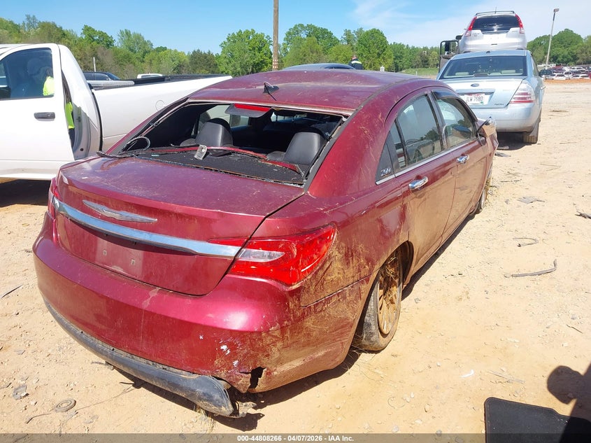 Vin: 1c3bc2fgxbn600373, lot: 45305534, chrysler 200 limited 20114