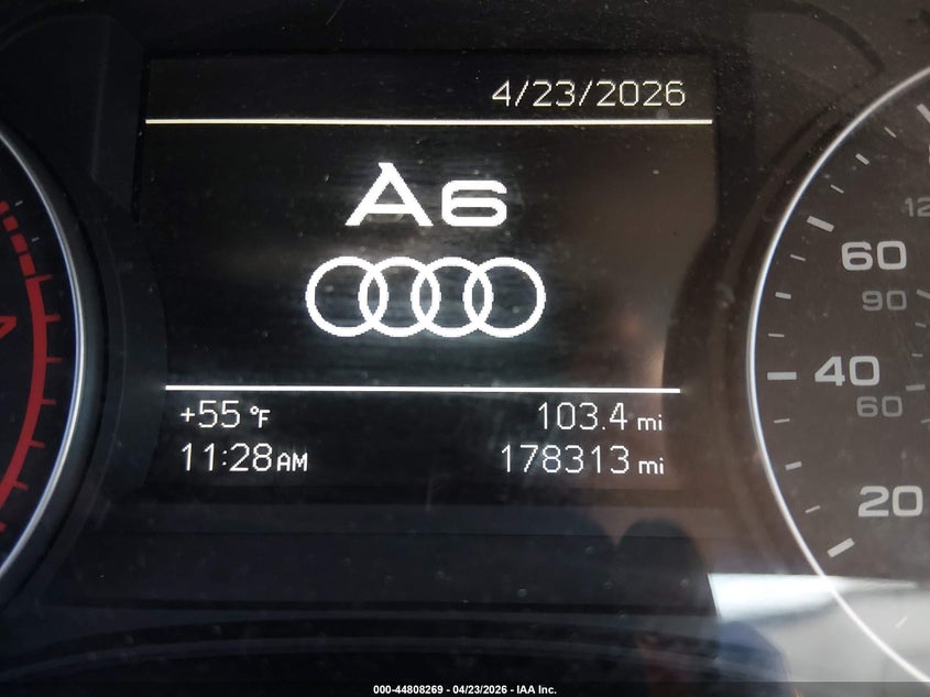 2015 Audi A6 2.0T Premium VIN: WAUFFAFC6FN012923 Lot: 44808269