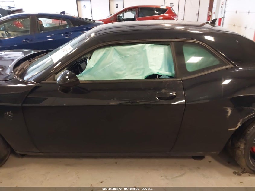2022 Dodge Challenger 6.2 Srt Hellcat black Lot 111044808272 Vin 2C3CDZC93NH237234