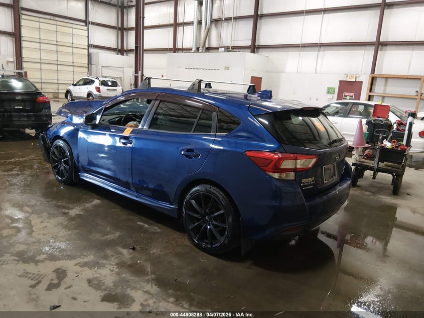 2017 Subaru Impreza 2.0 2.0I Sport blue Lot 111044808288 Vin 4S3GTAM66H3731441