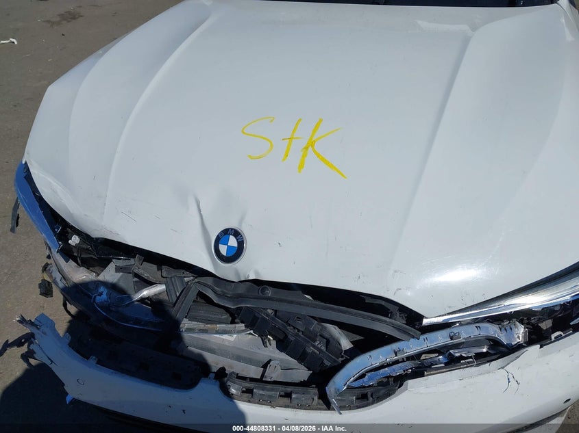 2021 BMW 330I VIN: 3MW5R1J07M8C09972 Lot: 44808331