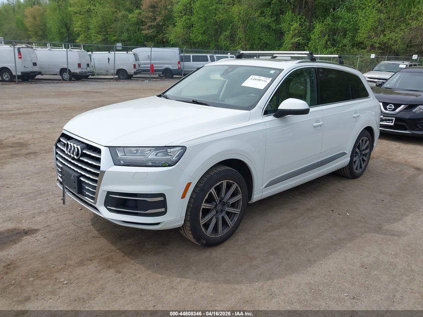 Vin: wa1vaaf75hd033703, lot: 45305615, audi q7 3.0t premium 20172