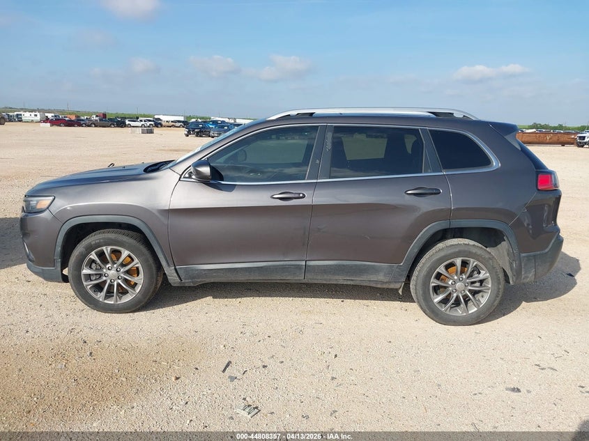 2019 Jeep Cherokee 2.4 Latitude Plus Fwd grey Lot 111044808357 Vin 1C4PJLLB3KD428764