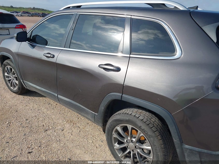 2019 Jeep Cherokee 2.4 Latitude Plus Fwd grey Lot 111044808357 Vin 1C4PJLLB3KD428764