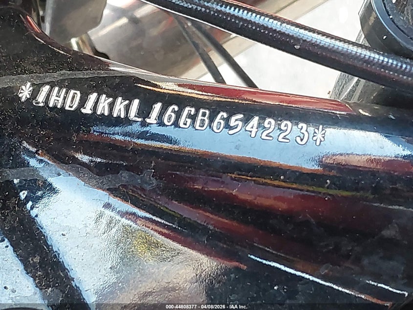 2016 Harley-Davidson Flhtkl Ultra Limited Low VIN: 1HD1KKL16GB654223 Lot: 44808377