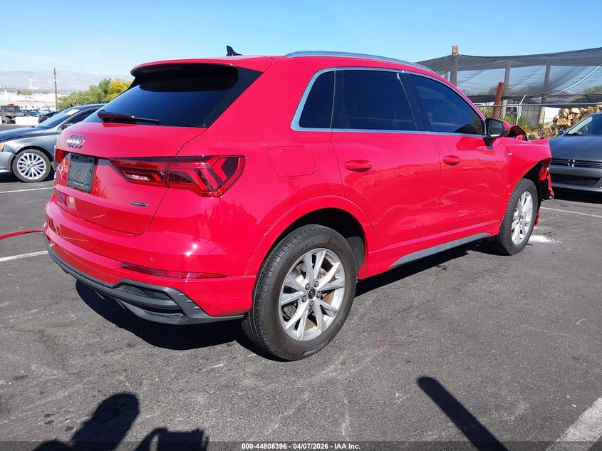 Vin: wa1decf35r1102644, lot: 45305664, audi q3 premium 45 tfsi s line quattro tiptronic 20244