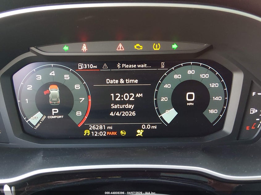 2024 AUDI Q3 SPORT UTILITY VEHICLE 2.0L I-4 DI, DOHC, VVT, TURBO, 228HP