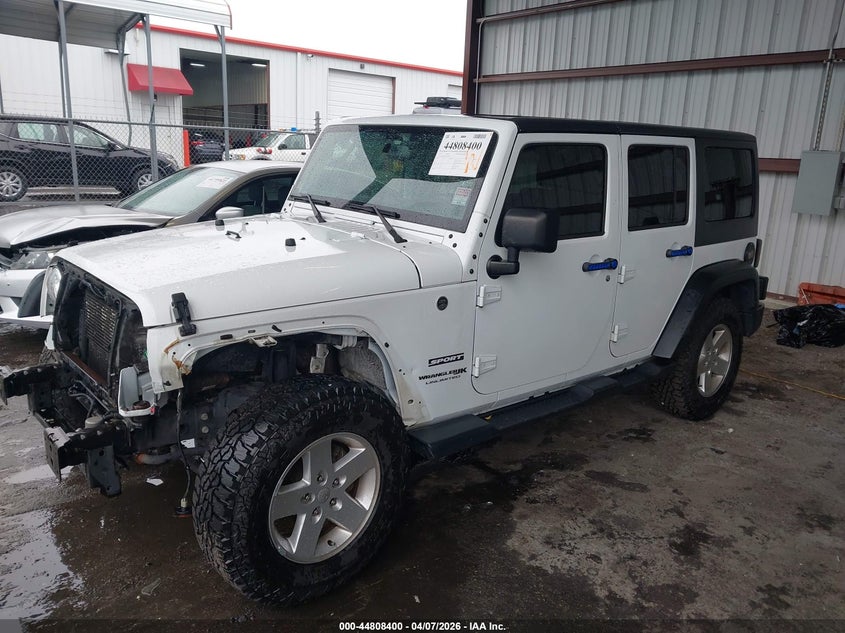 2018 Jeep Wrangler Jk Unlimited Sport S 4X4