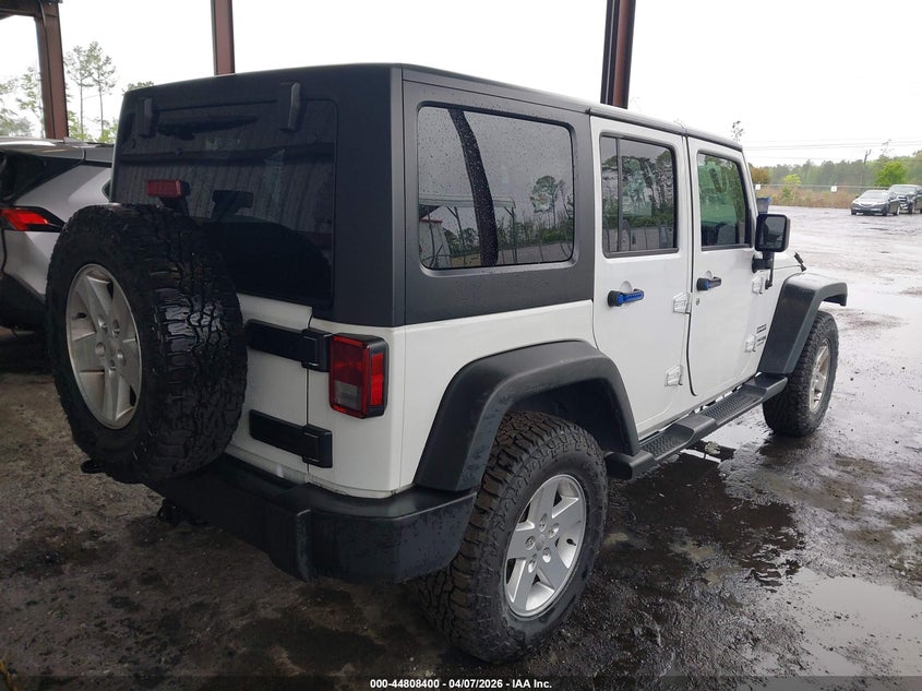 2018 Jeep Wrangler Jk Unlimited Sport S 4X4