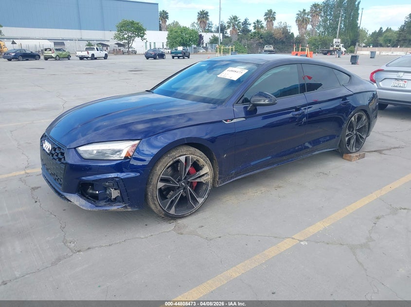 Vin: waub4df53ma005455, lot: 45305741, audi s5 sportback prestige tfsi quattro tiptronic 20212
