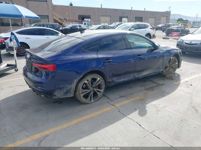 Vin: waub4df53ma005455, lot: 45305741, audi s5 sportback prestige tfsi quattro tiptronic 20214