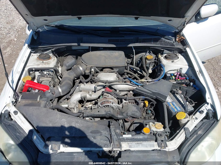 2008 Subaru Legacy 2.5I VIN: 4S3BL616287204758 Lot: 44808542