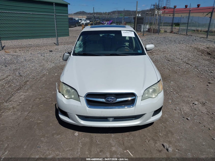 2008 Subaru Legacy 2.5I VIN: 4S3BL616287204758 Lot: 44808542
