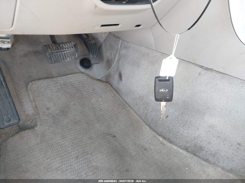 2008 Subaru Legacy 2.5I VIN: 4S3BL616287204758 Lot: 44808542