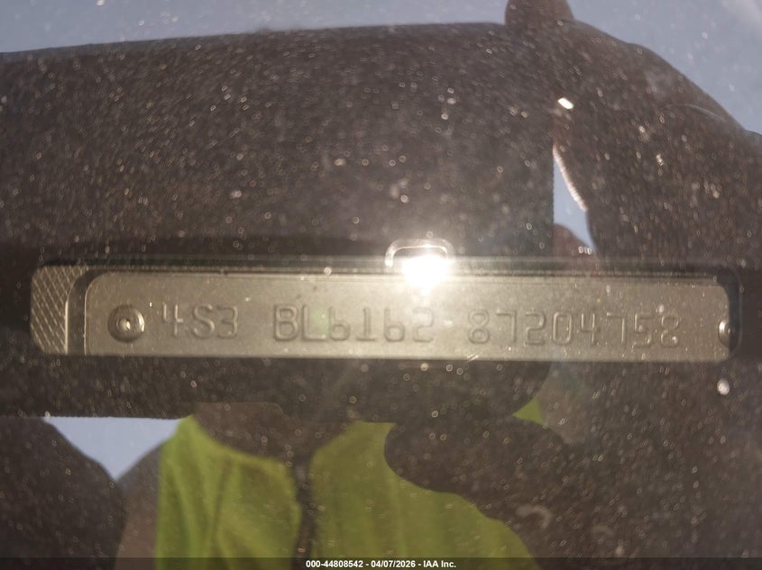 2008 Subaru Legacy 2.5I VIN: 4S3BL616287204758 Lot: 44808542