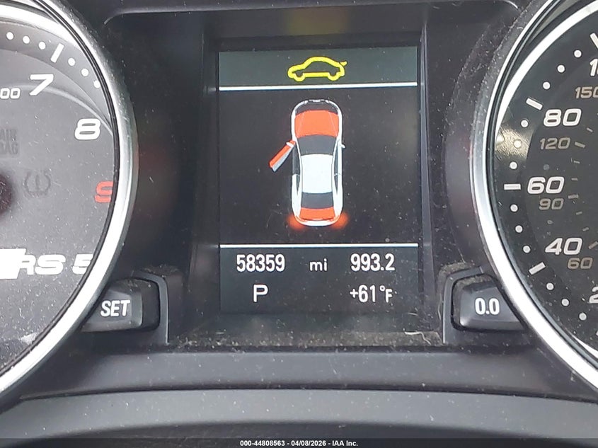 2013 Audi Rs 5 4.2 VIN: WUAC6AFRXDA900981 Lot: 44808563