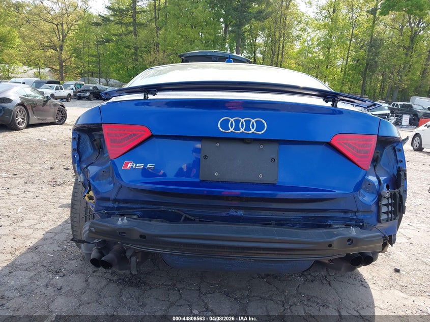 2013 Audi Rs 5 4.2 VIN: WUAC6AFRXDA900981 Lot: 44808563