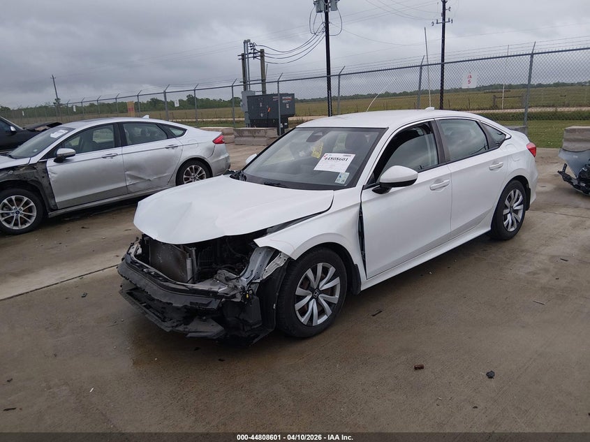 2022 Honda Civic Lx 2HGFE2F2XNH513065 photo 1