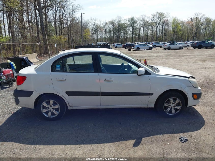 2007 Kia Rio Lx VIN: KNADE123276253437 Lot: 44808655