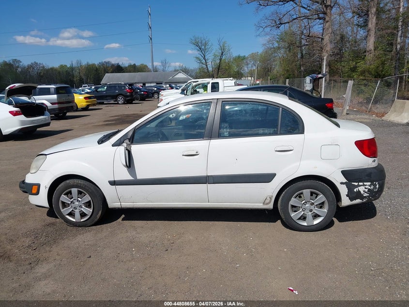 2007 Kia Rio Lx VIN: KNADE123276253437 Lot: 44808655