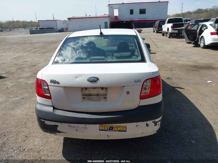 2007 Kia Rio Lx VIN: KNADE123276253437 Lot: 44808655