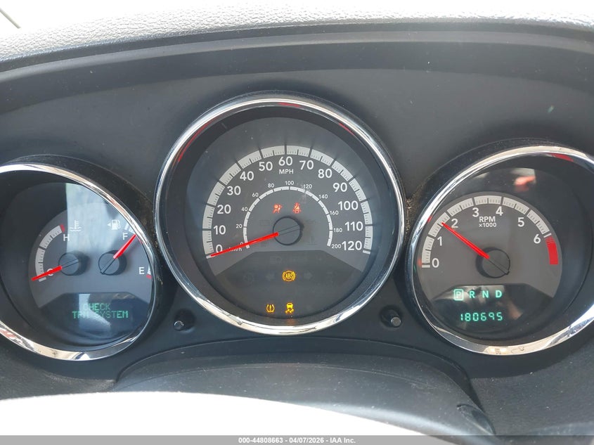 2010 Dodge Caliber Sxt VIN: 1B3CB4HA1AD546653 Lot: 44808663