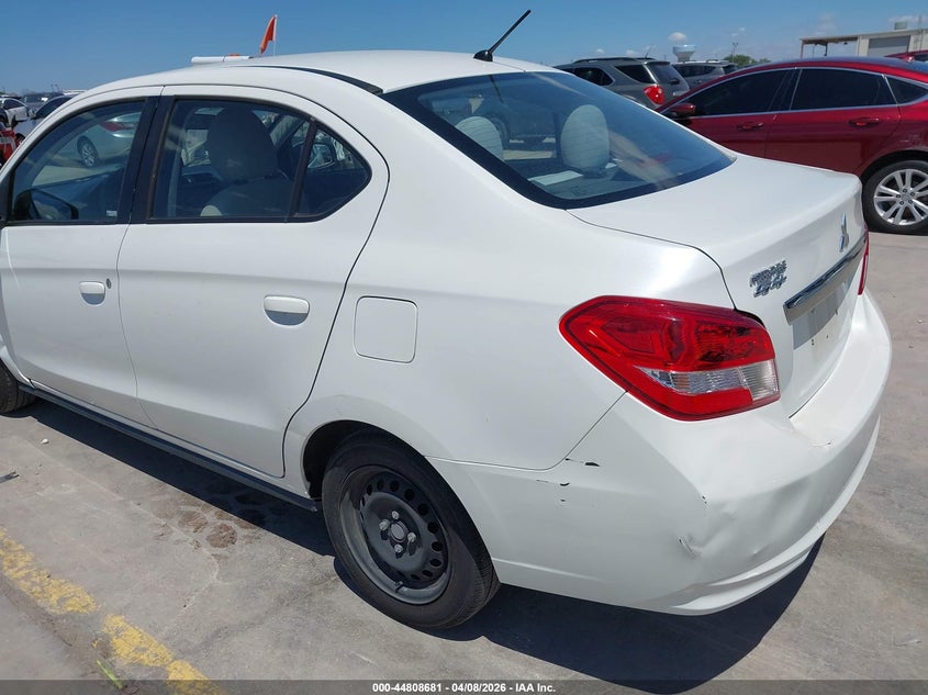 2020 Mitsubishi Mirage 1.2 G4 Es White Lot 111044808681 Vin ML32F3FJ7LHF09815