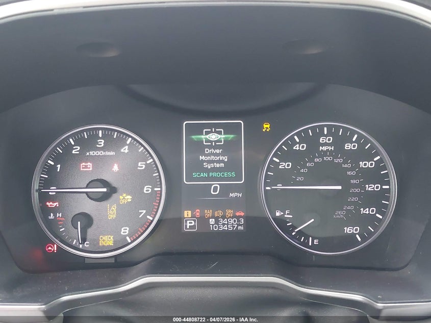 2022 Subaru Outback Limited VIN: 4S4BTANC3N3103732 Lot: 44808722